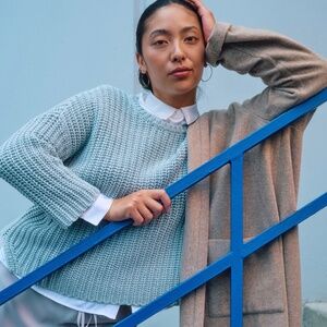 Eileen Fisher Sage Knit Sweater